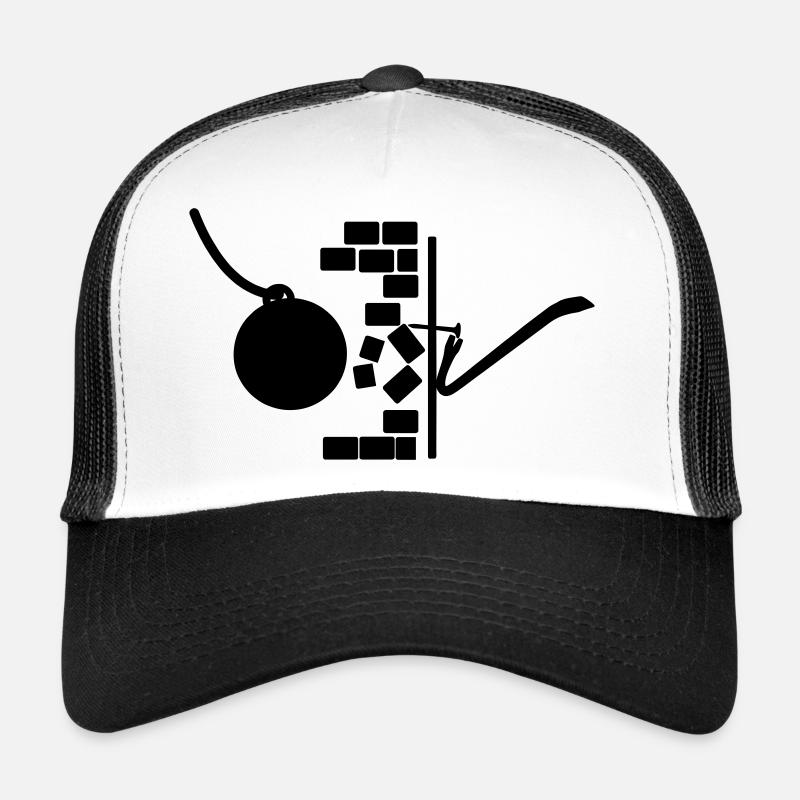 Démolition démolisseur de boules Casquette trucker 