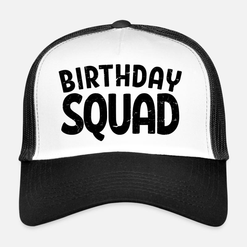 Birthday Squad Matching Gruppe Geburtstagsfeier Geschenk Trucker Cap