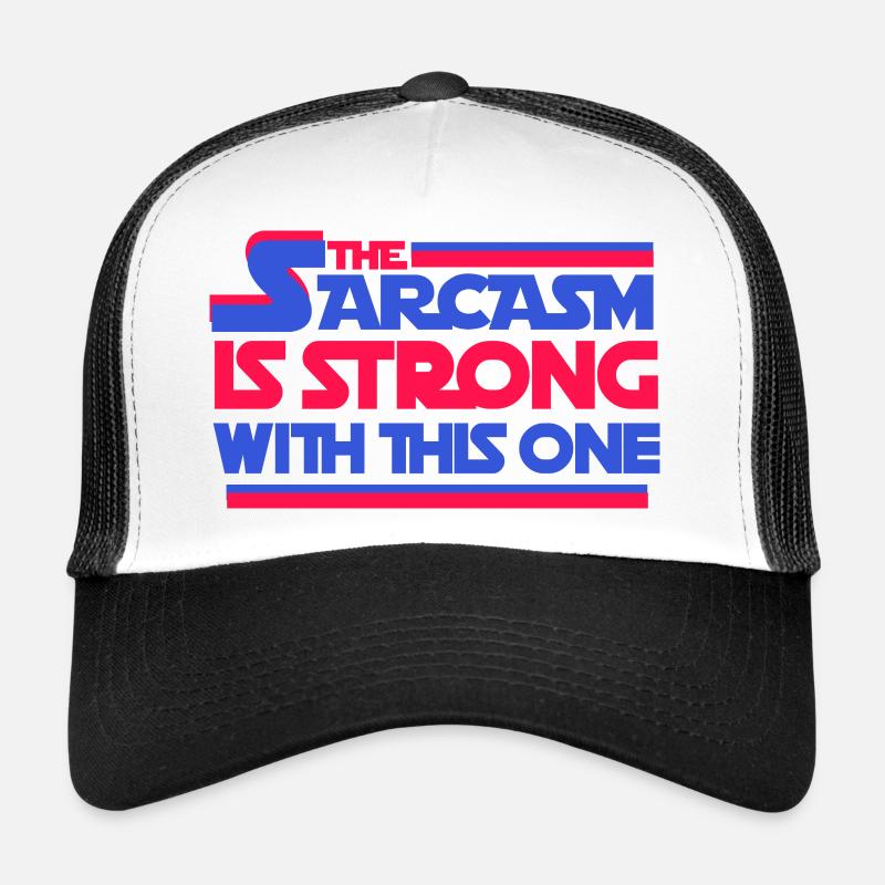 Der Sarkasmus ist stark mit diesem Trucker Cap