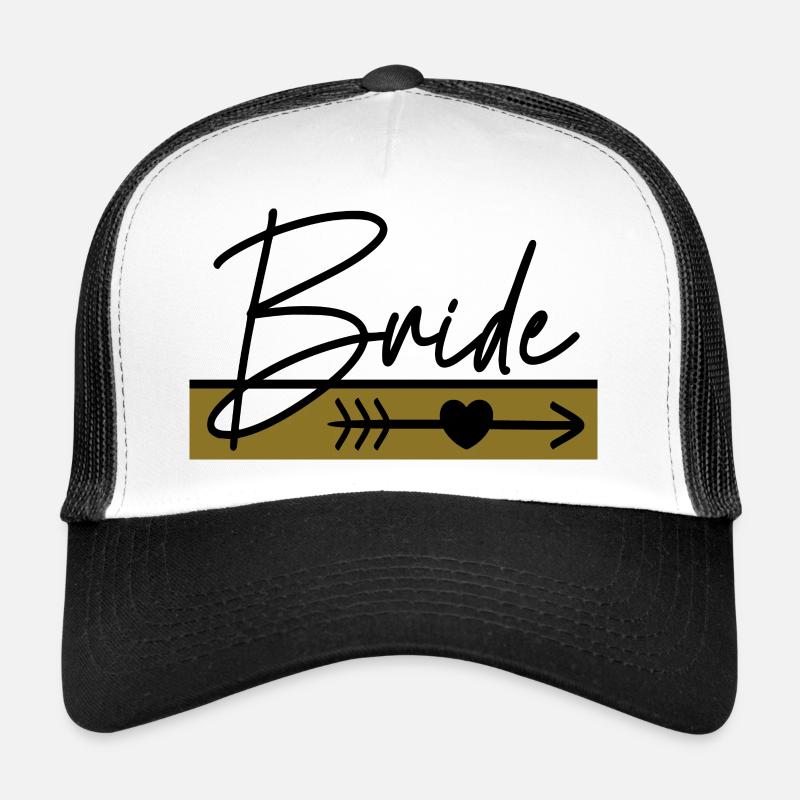 Sécurité de la mariée La mariée Casquette trucker 