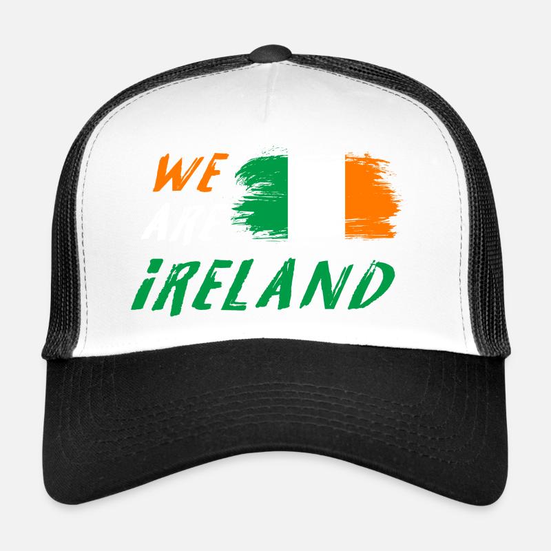 Nous sommes la conception des drapeaux d'Irlande Casquette trucker 