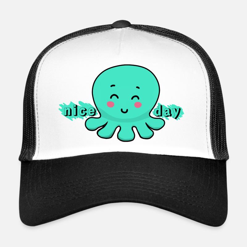 Pieuvre 🐙 Casquette trucker 
