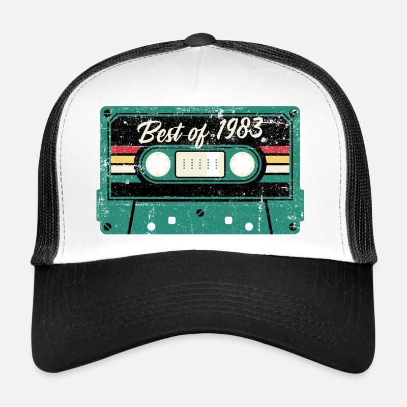 Le meilleur de 1983 Cassette rétro Casquette trucker 