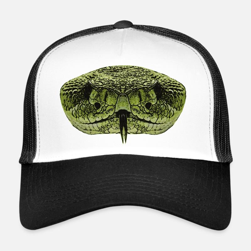 beste reptilien tees, schlangengesicht Trucker Cap