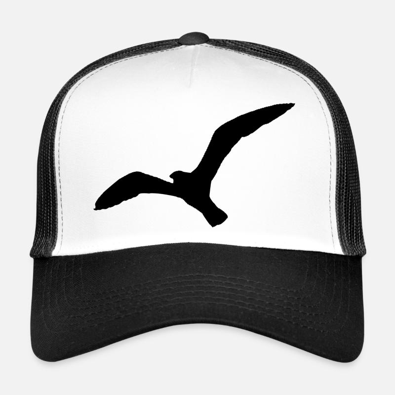 Seagull Northern Germany - Trucker Cap - white/black