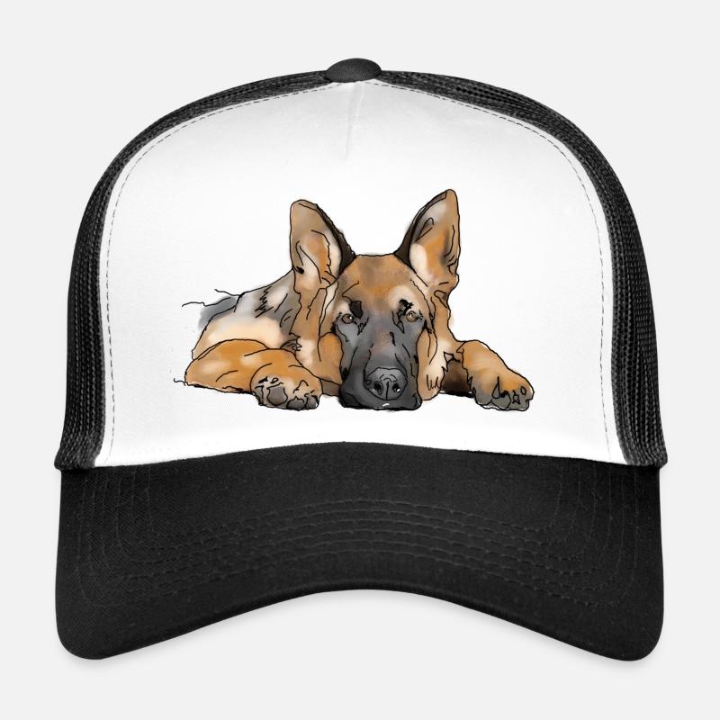 Sheepdog - Trucker Cap - white/black
