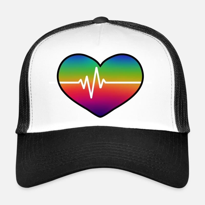 Heartbeat Trucker Cap