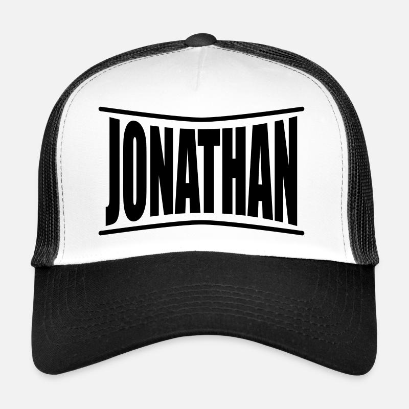 Name T-Shirt Jonathan T-Shirt Geschenkidee Trucker Cap