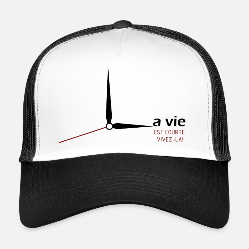 Life is short, live it Trucker Cap
