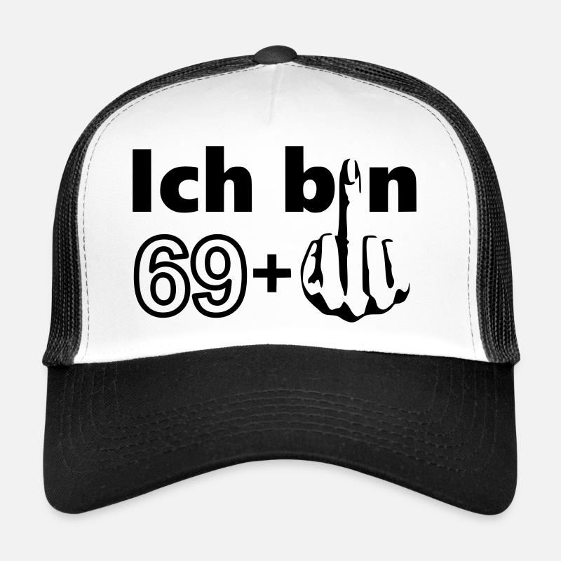 70. Geburtstag Ich bin 69 + Trucker Cap