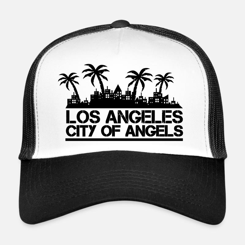 Los Angeles skyline Trucker Cap