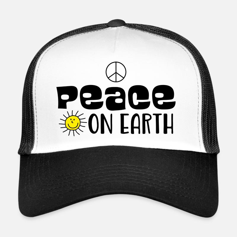 Peace on earth Trucker Cap