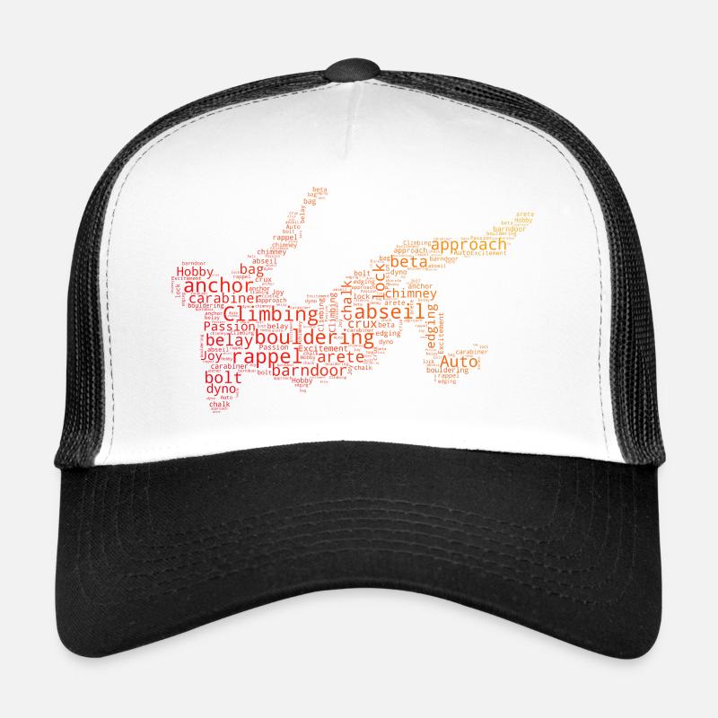 Escalade de bloc Escalade Hommes Grimpeurs Casquette trucker 