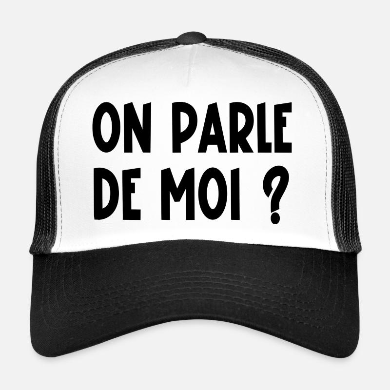 on parle de moi ? Casquette trucker 