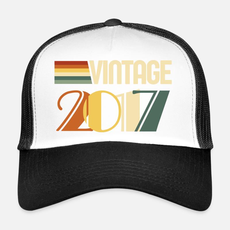 Jahrgang 2017 - 2017 Jubiläumsgeschenk Trucker Cap