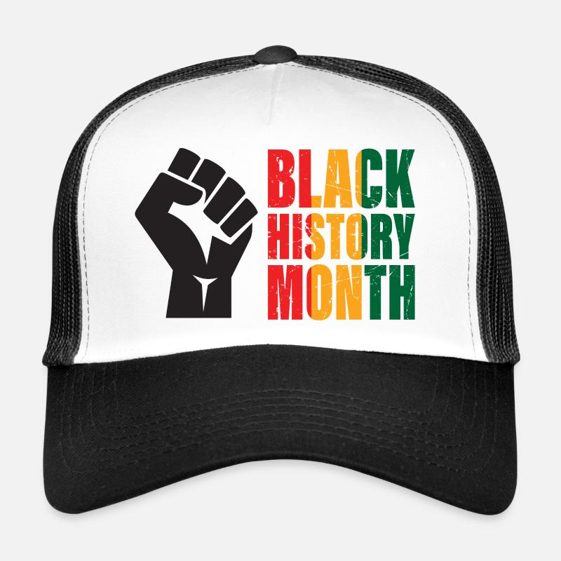 Mois de l'histoire des Noirs Casquette trucker 