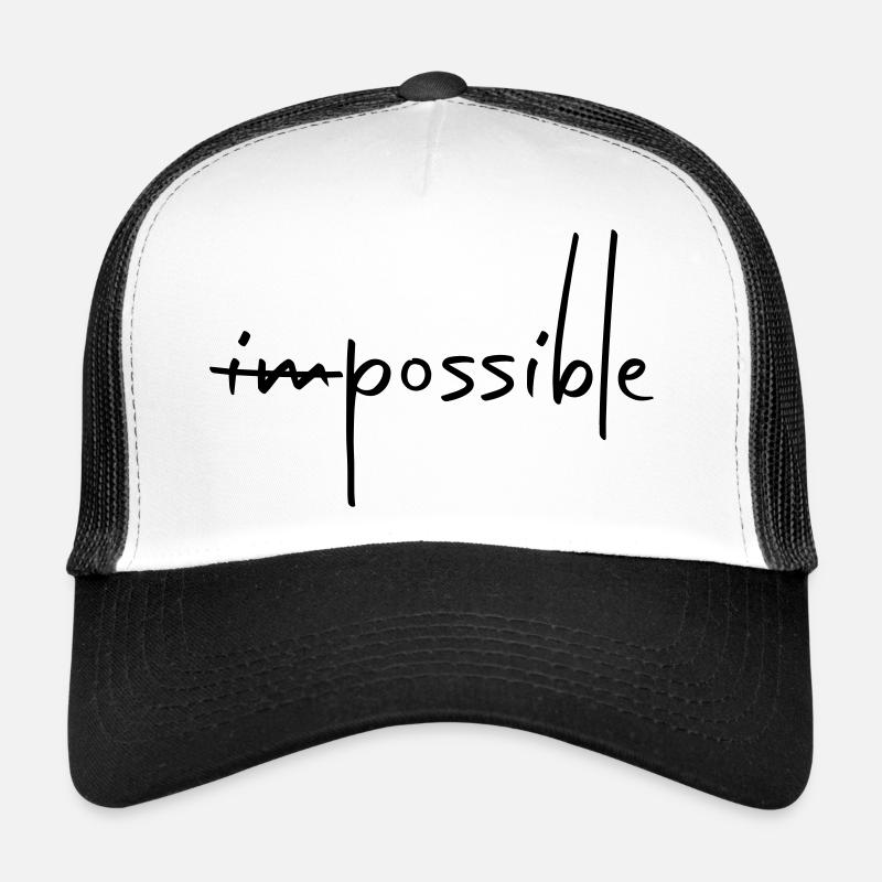IMPOSSIBLE POSSIBLE Casquette trucker 