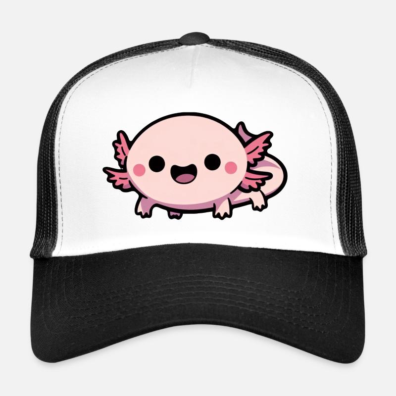 Cute Chibi Axolotl Trucker Cap