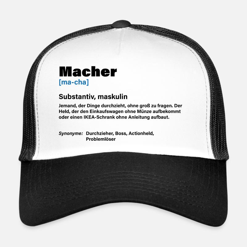 Macher – Der Chef unter den Machern Trucker Cap
