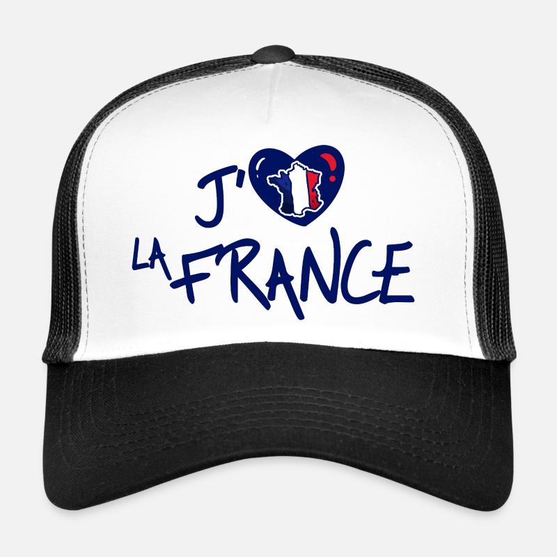 Ich liebe Frankreich Trucker Cap
