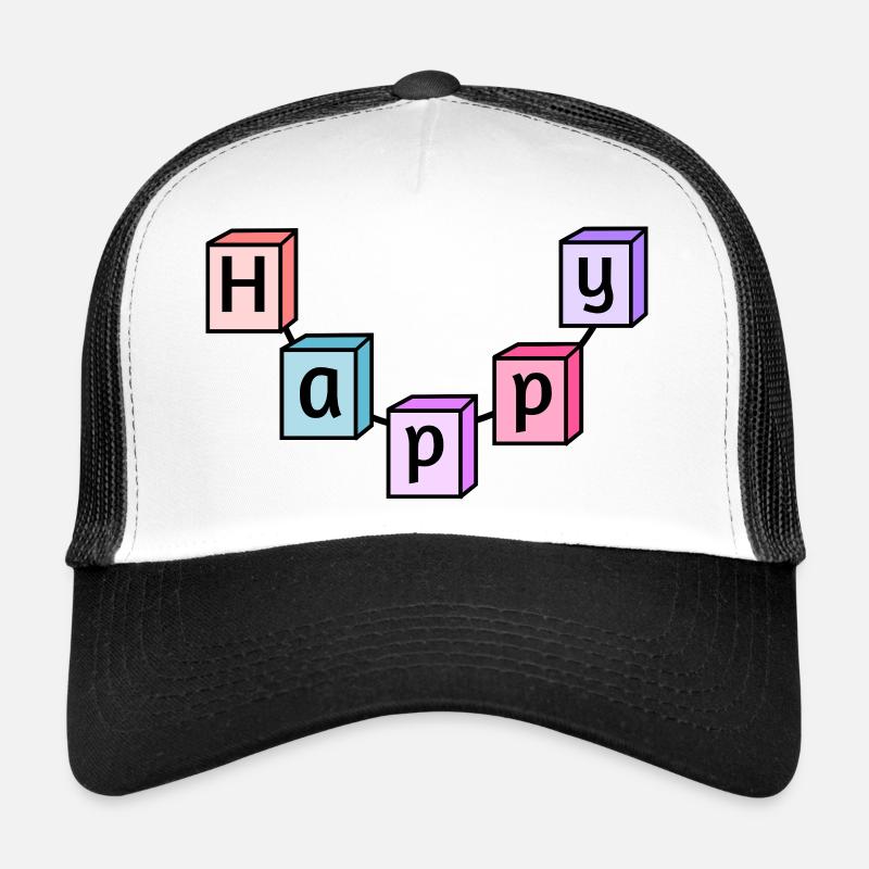 Happy Trucker Cap