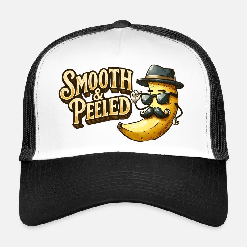Cool Banana with Style - Trucker Cap - white/black