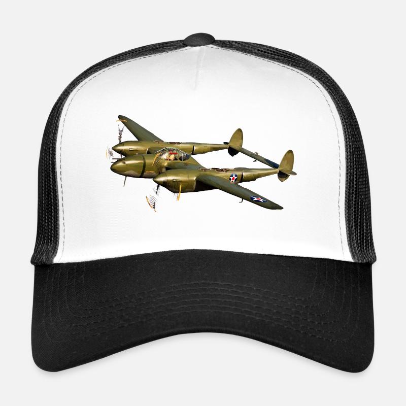 P-38 Lightning Trucker Cap