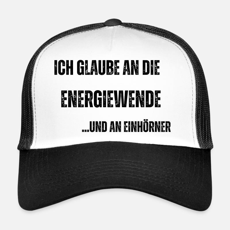 Transition énergétique Casquette trucker 