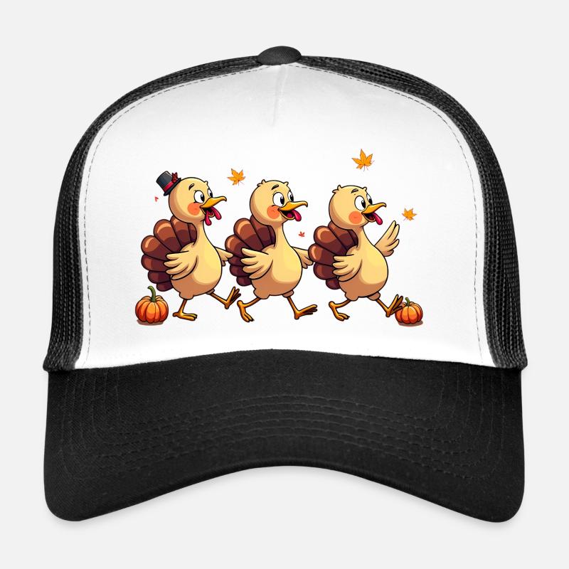 Bébé dinde de Thanksgiving Casquette trucker 
