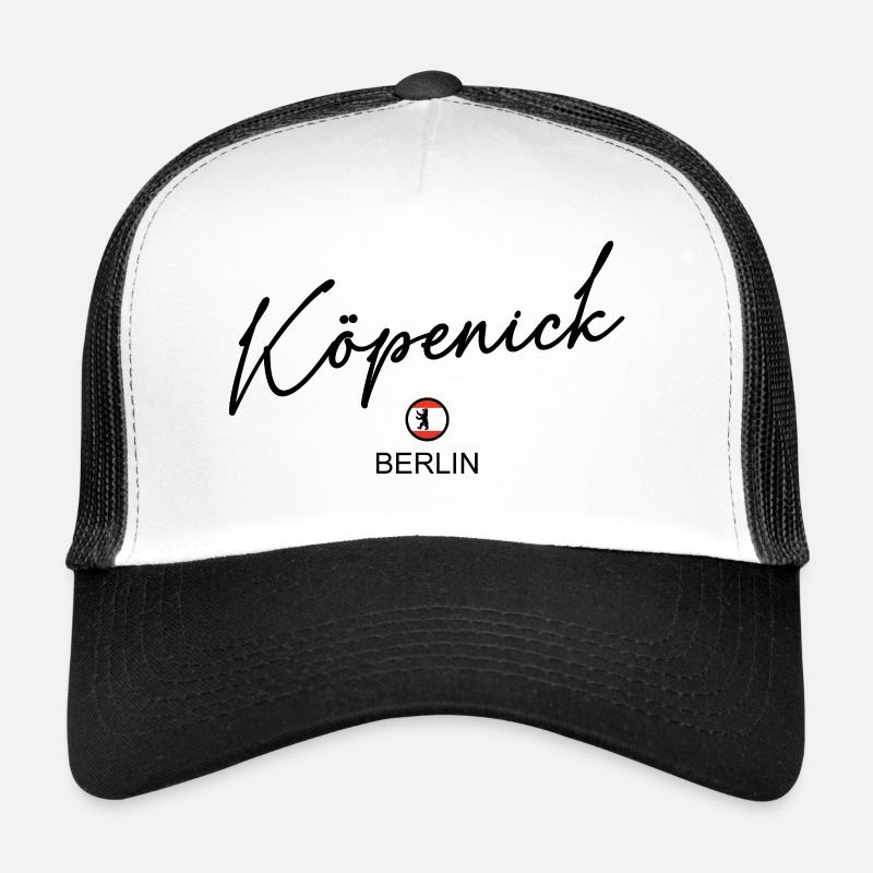 Köpenick - Drapeau de Berlin - Ours de Berlin Casquette trucker 