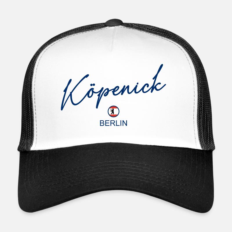 Köpenick - Berlin Flagge - Berliner Bär Trucker Cap
