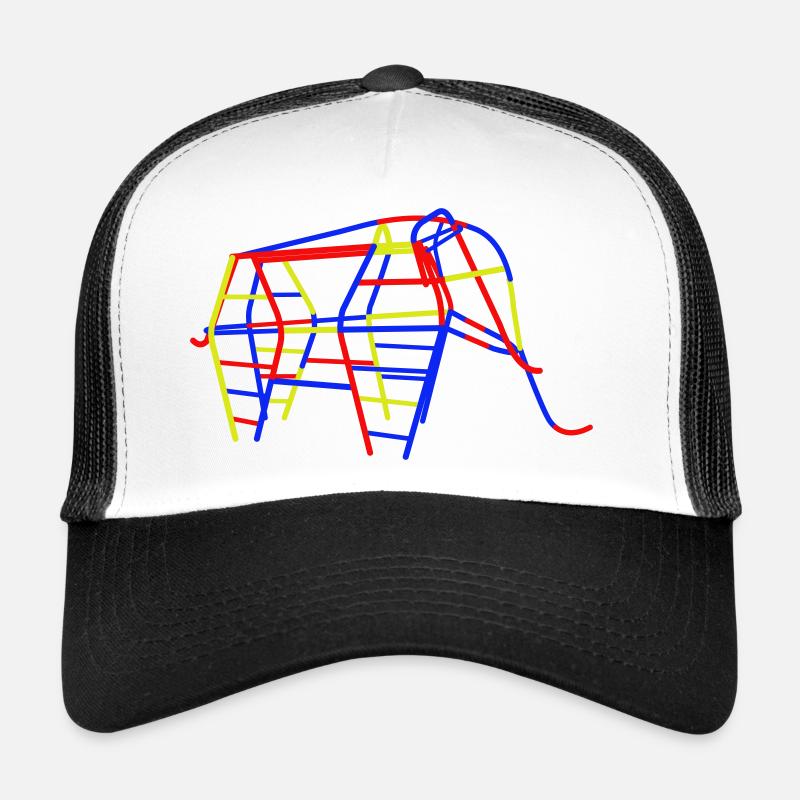GDR Climbing Elephant Trucker Cap