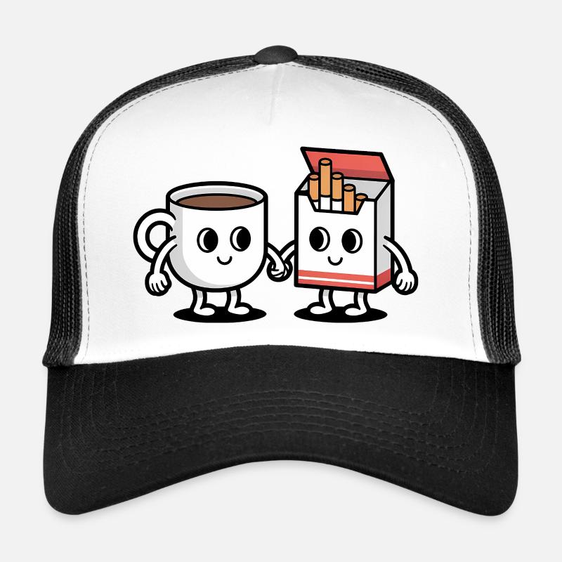 Coffee and Cigarettes  - Funny Balkan Breakfast  Trucker Cap