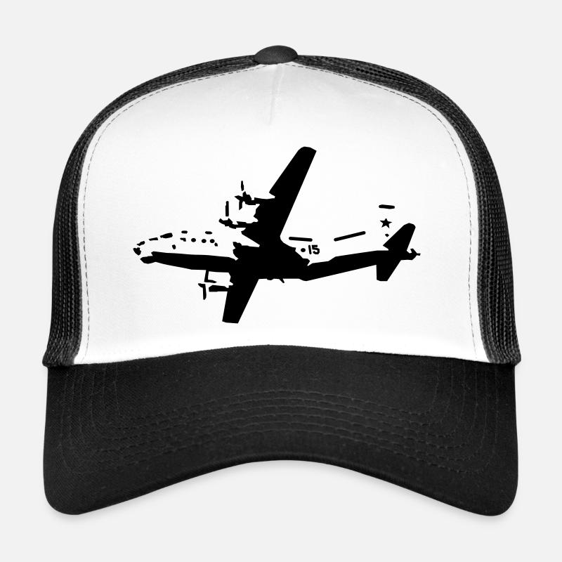 Antonov 12 - Trucker Cap - Weiß/Schwarz