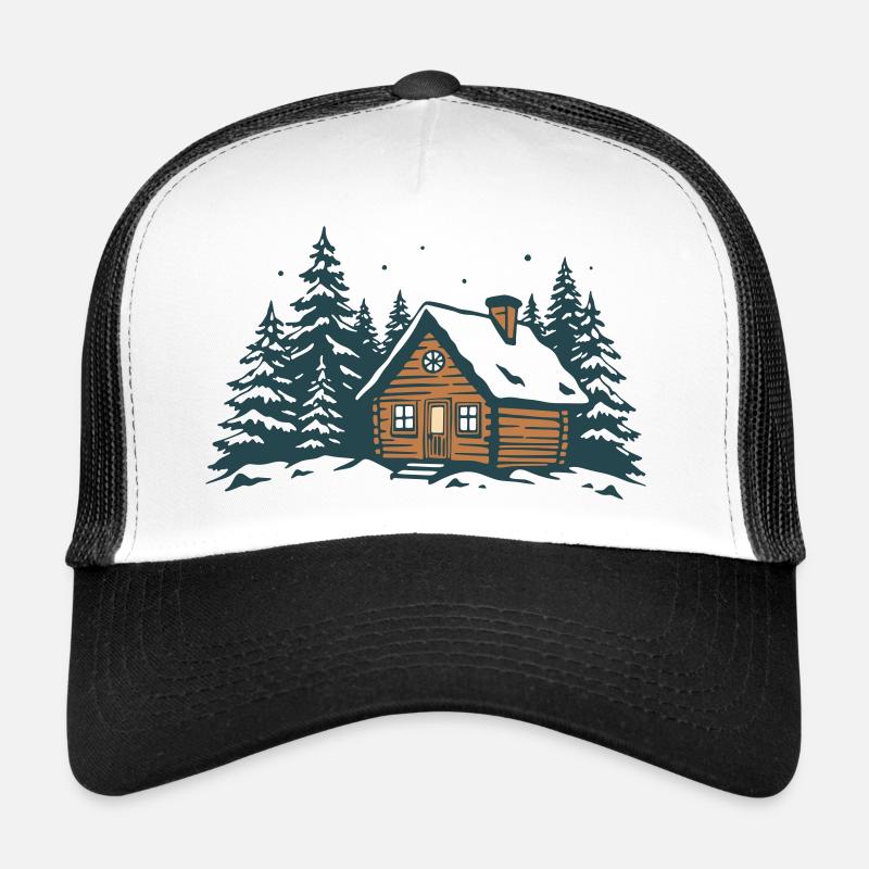 Refuge de la Forêt d’Hiver Casquette trucker 