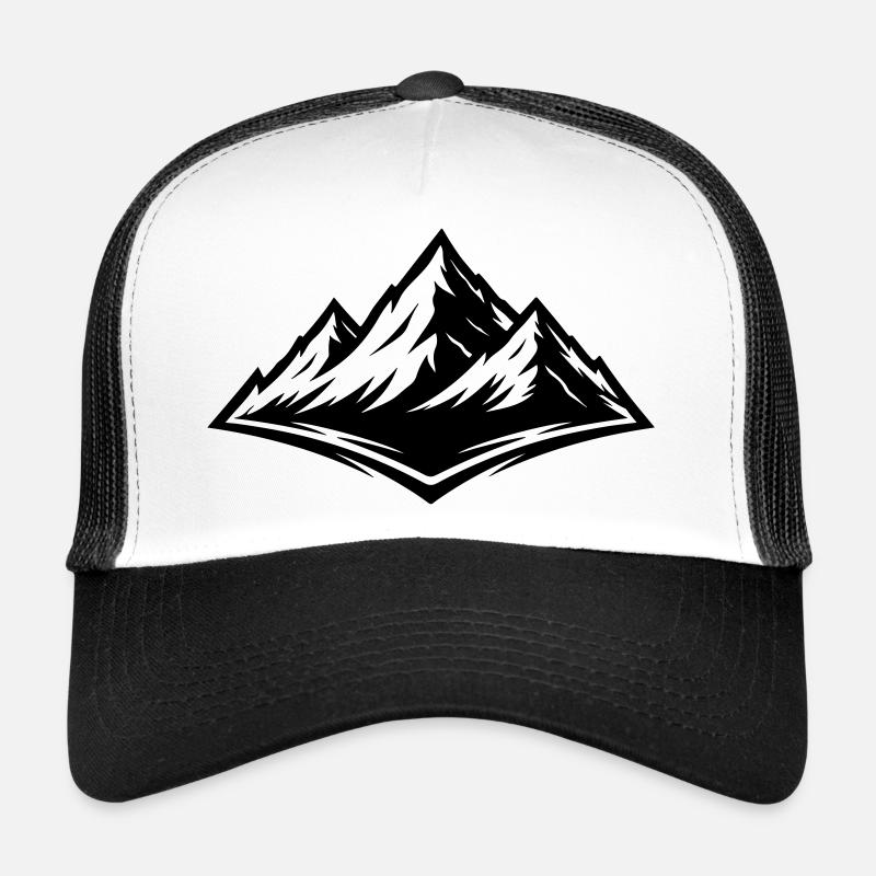 Mountains Symbol Alps Trucker Cap