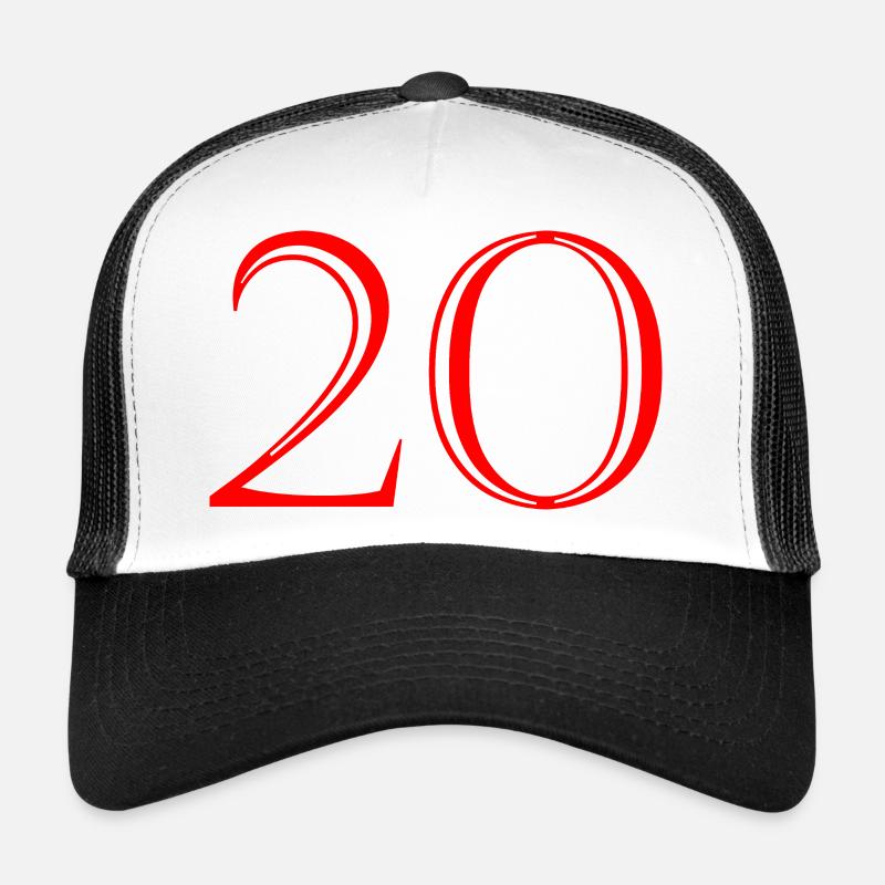20. 20th ANNIVERSARY. 20 YEARS ANNIVERSARY. 20 YEARS. Trucker Cap