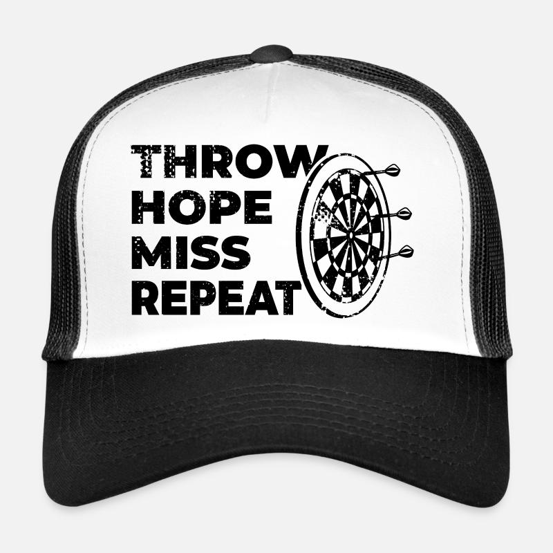 Darts Player Saying Trucker Cap
