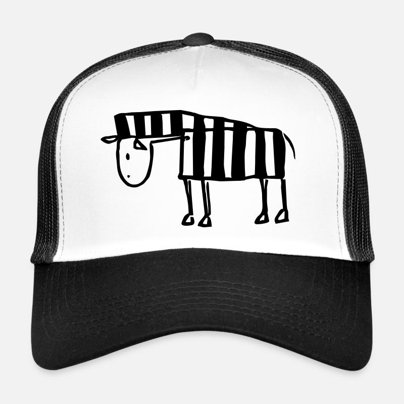 Zebra ligne Casquette trucker 