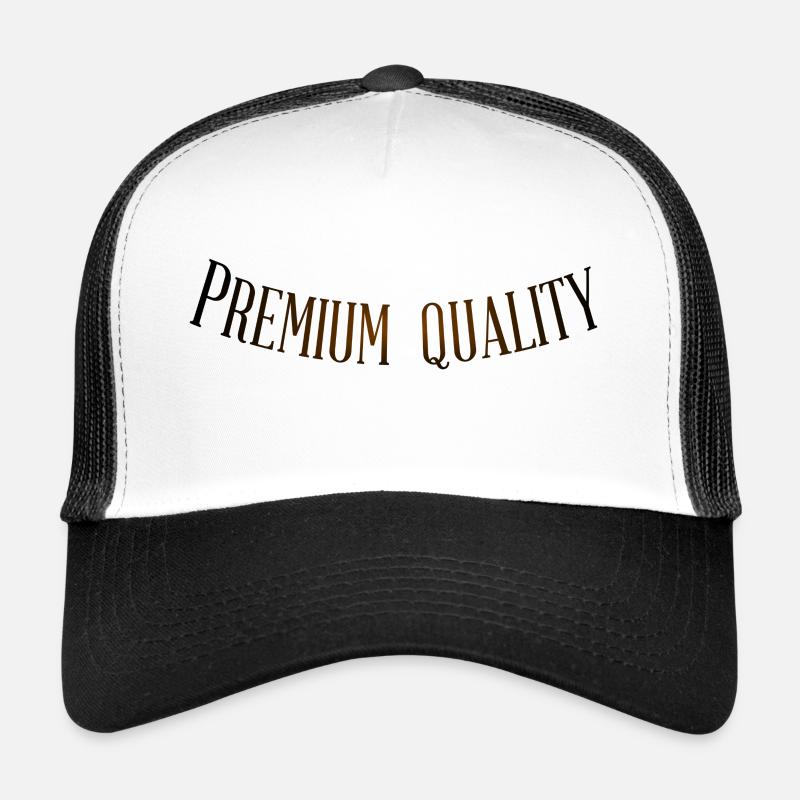 Premium Quality - Trucker Cap - white/black