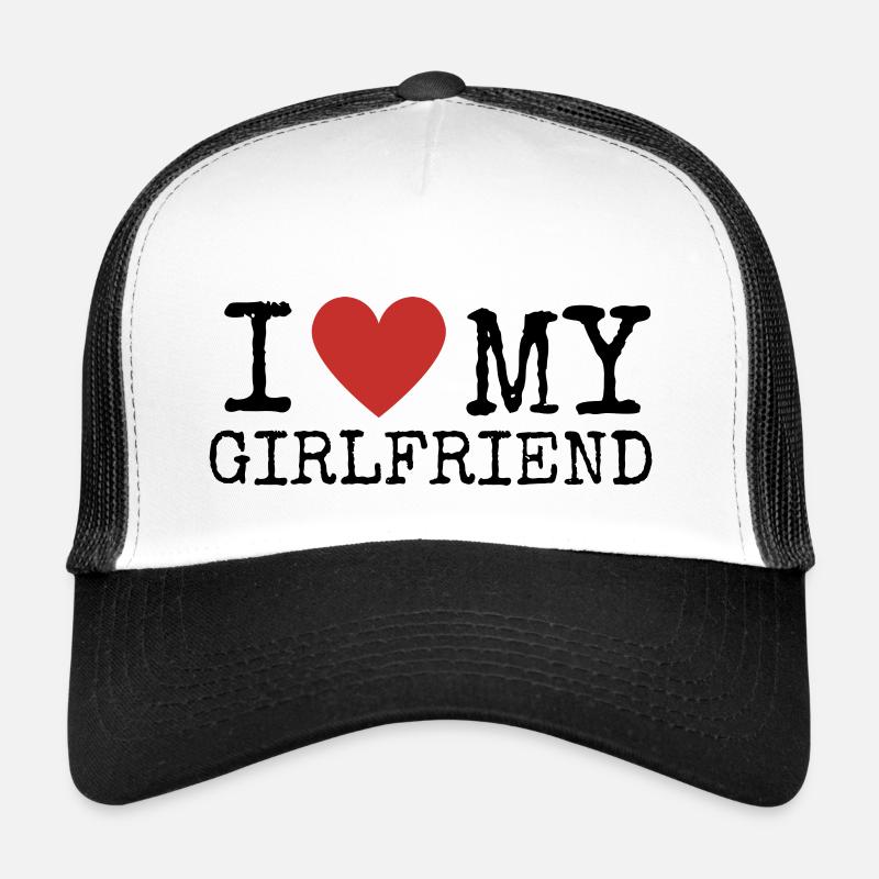 Ich liebe meine Freundin Trucker Cap