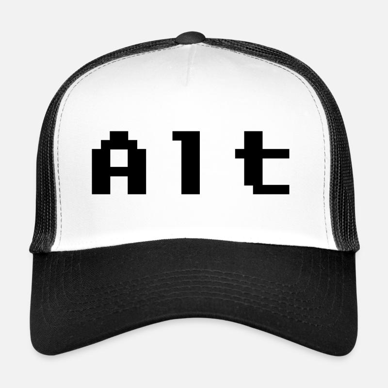Design abstrait de couleurs vives Casquette trucker 