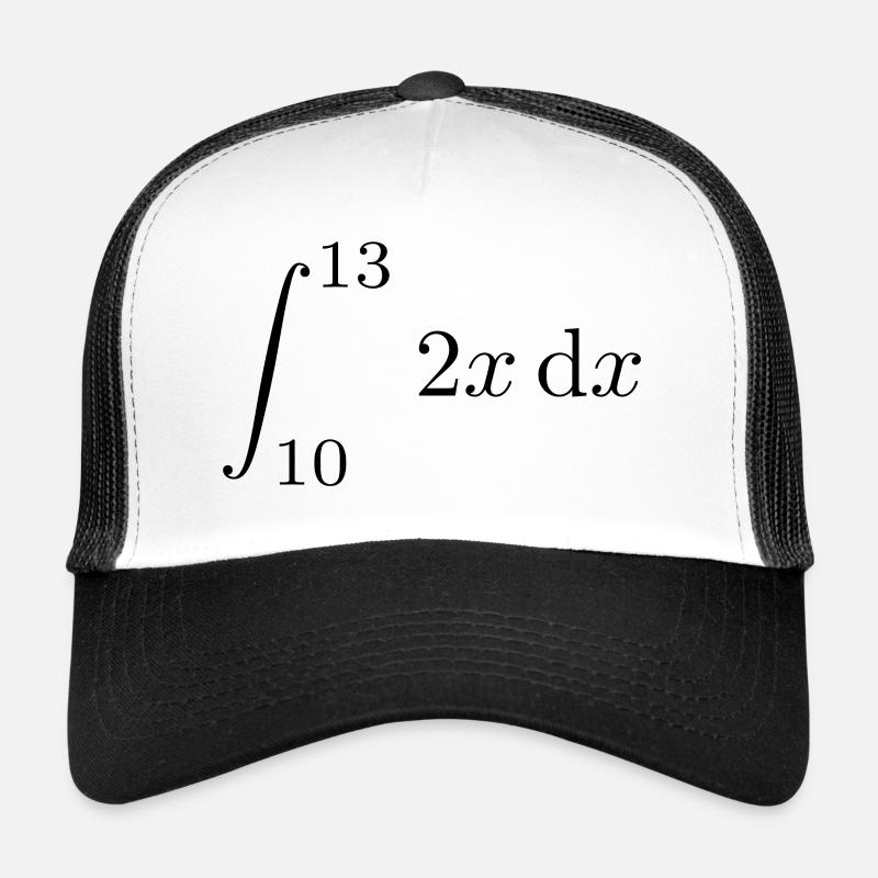 69 - Casquette trucker  - blanc/noir