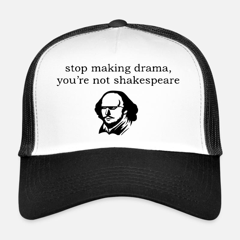shakespeare drama - badass design Casquette trucker 