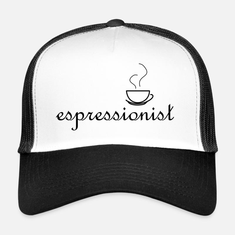 espressionniste - parce que vous aimez le café Casquette trucker 