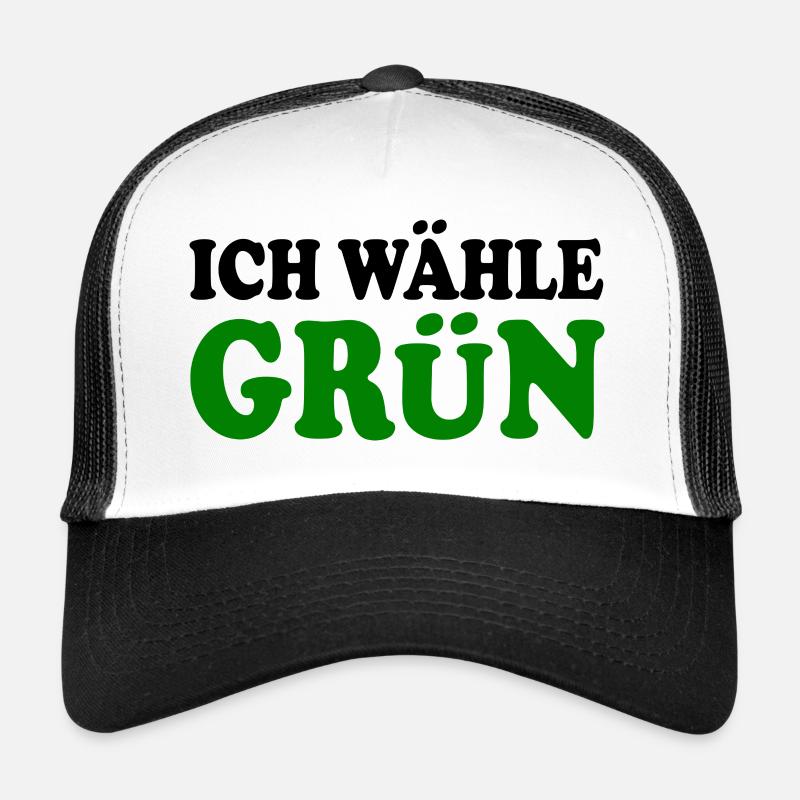 Je choisis le vert Casquette trucker 