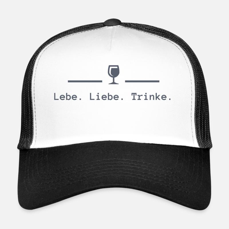 Lebe. Liebe. Lache. Trucker Cap