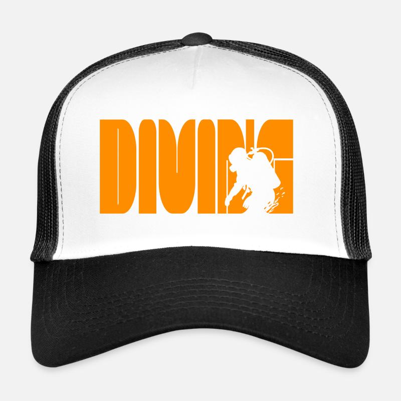 diving taucher gerätetauchen tauchschule verein Trucker Cap