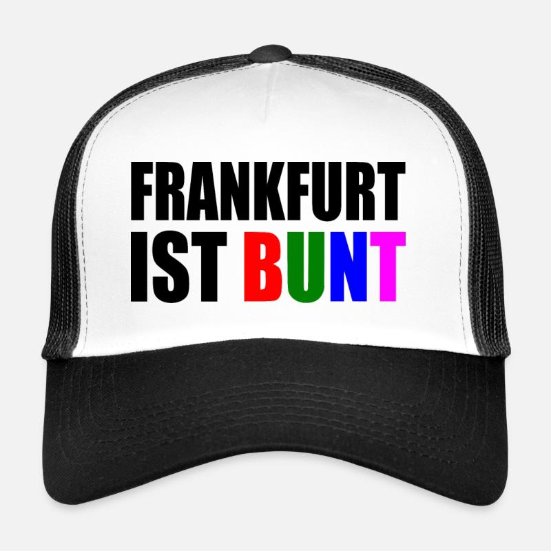 Frankfurt ist bunt Trucker Cap