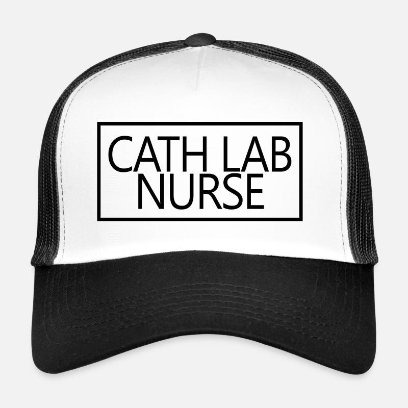 Cath Lab Nurse Proud Graduated Nursing Student Trucker Cap